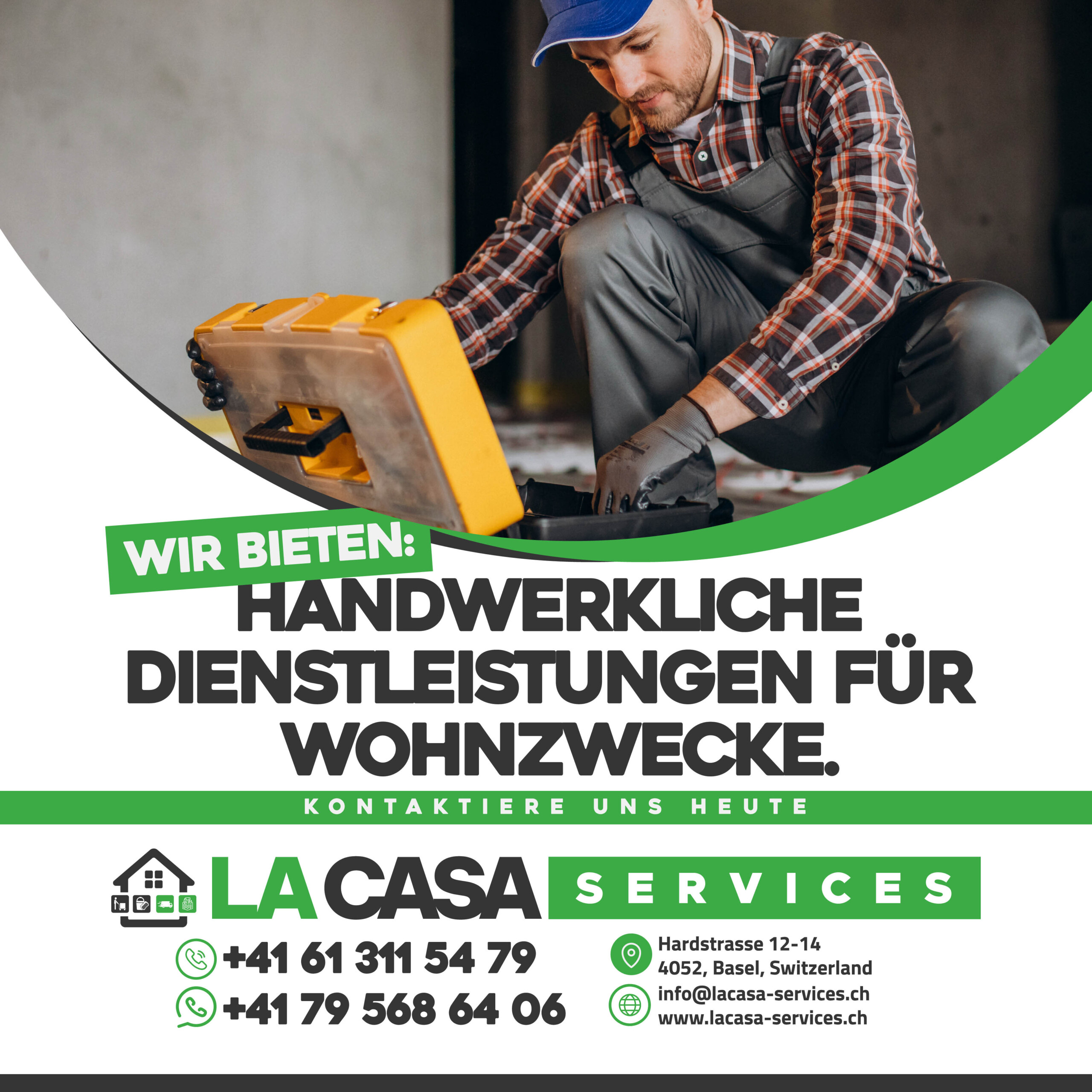 Handwerkliche Dienstleistung Flyer